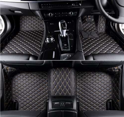 Customized car Floor mats Made of xpe Leather Material