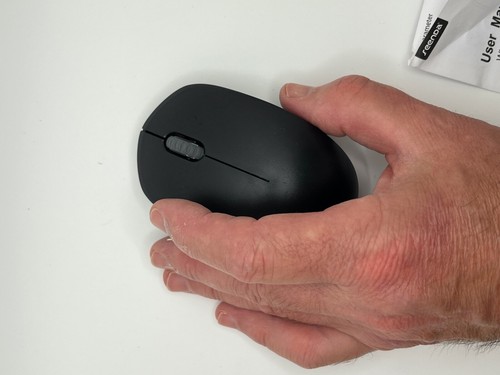 Seenda Portable 2.4G Noiseless Wireless Mouse with USB Receiver Black - Picture 3 of 3
