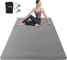 Extra Thick Non-Slip Yoga Mat for Home Gym - Eco-Friendly TPE Fitness Mat