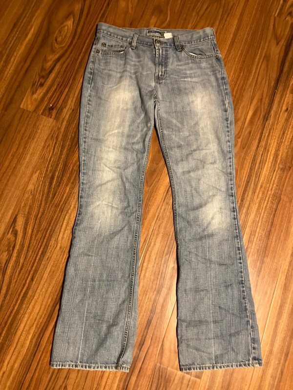 Old Navy low waist boot cut jeans aizw 8 long