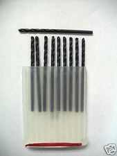7/64" Black Oxide Drill Bit, Disston, 10pk