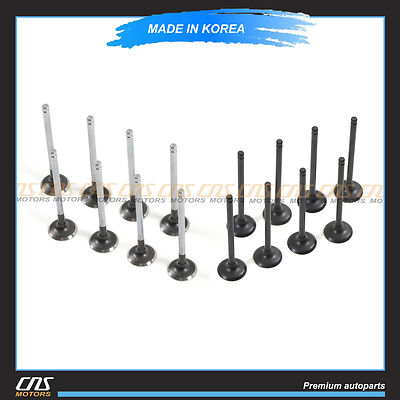 Intake & Exhaust Valves Kit for 04-08 GM Chevrolet Aveo Aveo5 1.6L DOHC Vin ''6''