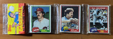 1981 Topps Baseball Grocery Rack Pack Unopened Fred Lynn All-Star Vintage