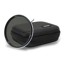 NiSi 95mm True Color ND-VARIO Pro Nano Filter Bundle with Hard-Shell Filter Ca