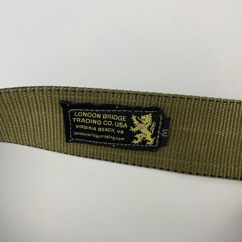 London Bridge Trading LBT-0612 Riggers Belt – Green Nylon – Size Medium - Image 2 of 3