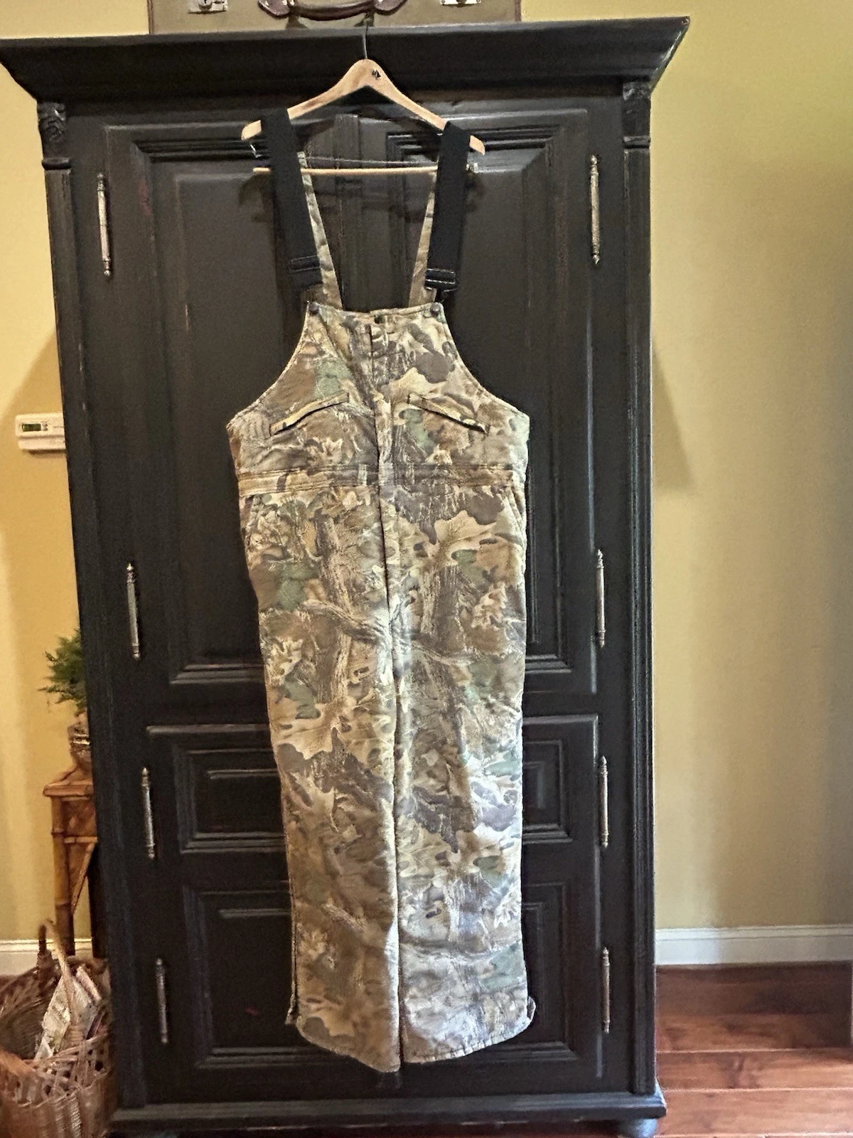 Spartan Bib Overalls Mens XL REALTREE Hunting Camouflage Outdoor Camo