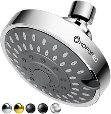 Original Modified HIGH FLOW SHOWER HEAD 14 GPM Soft High Pressure Acrylonitr