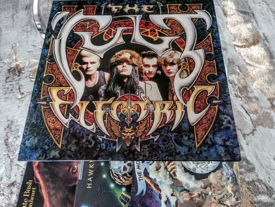 Rare Mint 'The Cult's' 1987 Gold Picture Disc "Electric" limited to 5,000 copies - Imagem 2 de 4