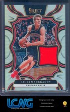 2024-25 Panini Select #TM-MAR Lauri Markkanen Throwback Memorabilia X4R