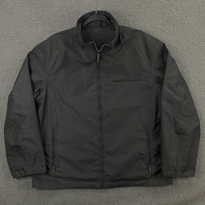 Zegna Sport Microtene Jacket Men Medium Reversible Windbreaker 