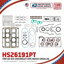 Full Head Gasket Set w/Bolts & Seals Kit For 02-14 Chevrolet GMC Buick Cadillac