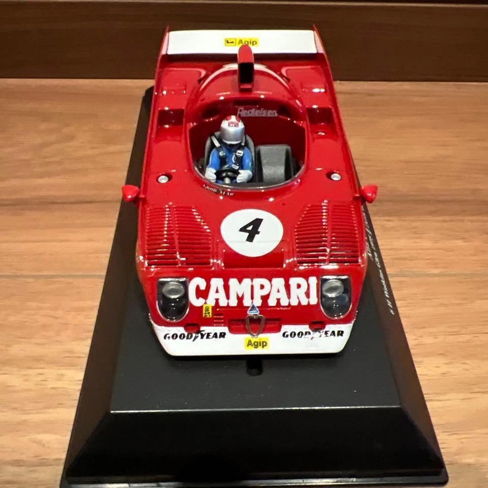 Alfa Romeo 33TT12 Slot Car 1/32 D. Bell H. Pescaro Watkins Glen Japan - Image 3 of 4