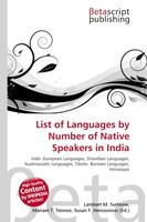 Lambert M. Surhone (U. A.) | List Of Languages By Number Of Native Speakers...