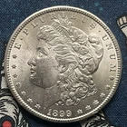 1899-O BU+++ Morgan Dollar 90% Silver Die Crack at Top VAM? Free S&H PQ