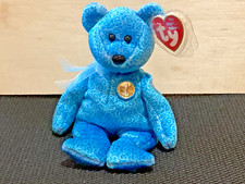 LOT OF 11 BEARS BEANIE BABIES - CLASSY, CLUBBY II, DREAMER, & MORE ALL MINT