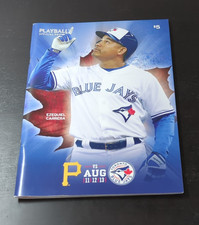 Toronto Blue Jays Game Day Official Program- Ezequiel Carrera August 11-13, 2017