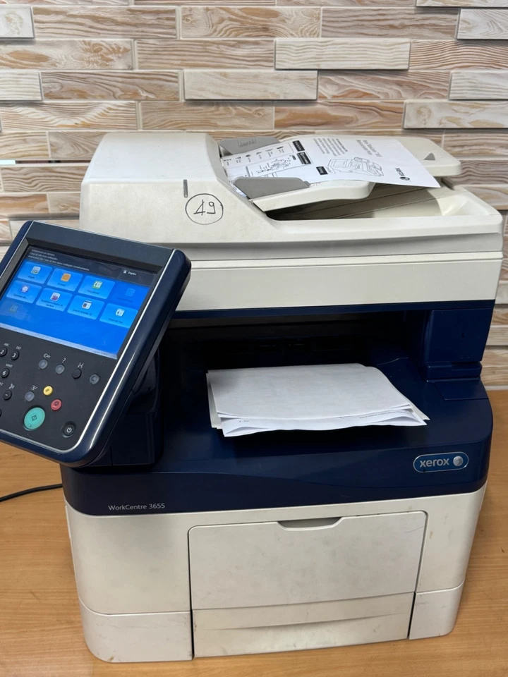 Xerox WorkCentre 3655 Multifunzione A4 Laser B/N Duplex - Funzionante - Immagine 2 di 4