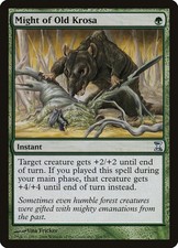 Might of Old Krosa #204 *Normal* (LP) - Time Spiral MTG
