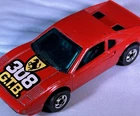 Hot Wheels Racebait 308 Ferrari Red Black Diecast Car 1977 Vintage Collectible
