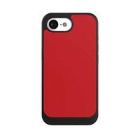 HüLle FüR Apple Iphone 16E HandyhüLle Nivocore Case Schwarz Farbe Rot Einfarbig