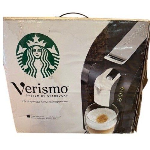 Starbucks Verismo System Single Cup Coffee Espresso Latte Maker Machine Black - 第 1/6 張圖片