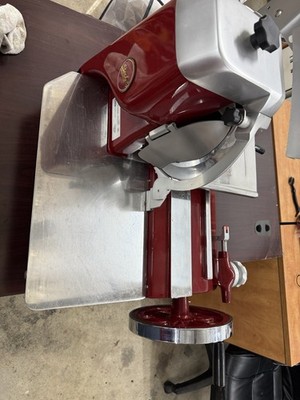 Berkel 330M Prosciutto Meat slicer Hand crank blade sharpener Ham Deli Cheese