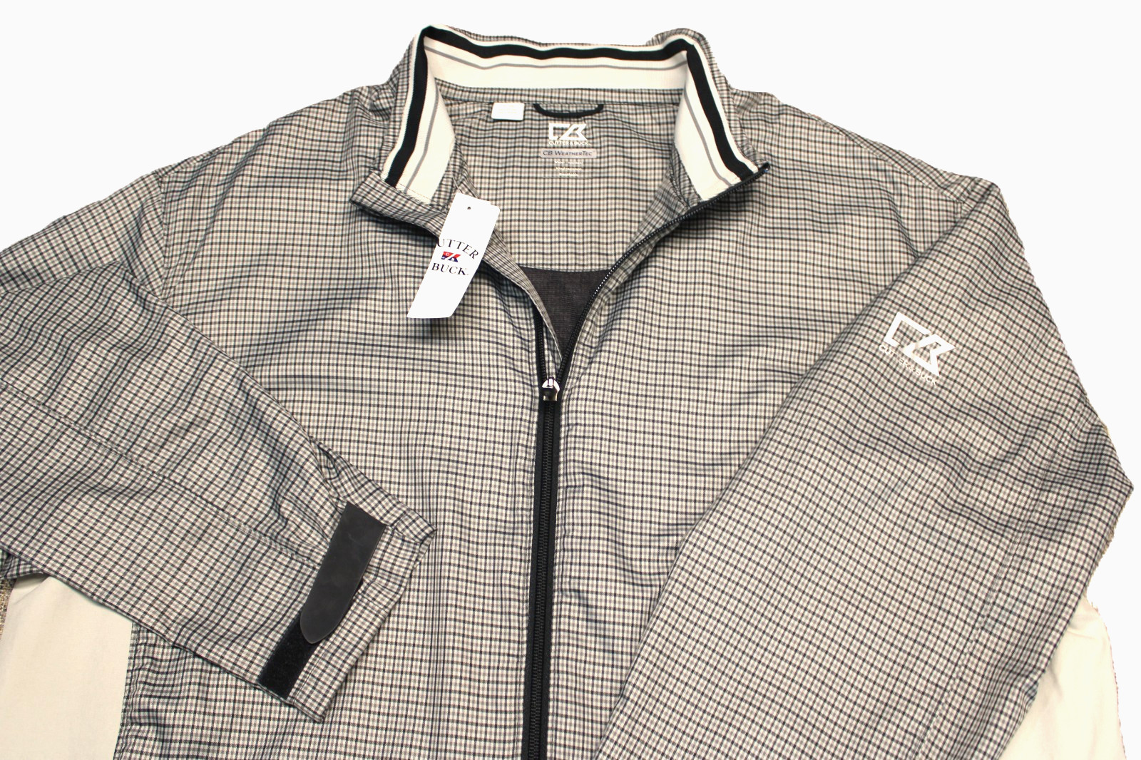 Cutter & Buck Lightweight Weather Tec Poly Golf Jacket--L--Classy!!!!--New! Tags