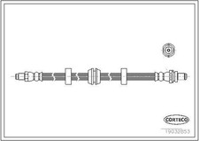 Flexible de frein Ford COUGAR