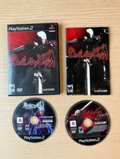 Devil May Cry w/ RARE Demo CD Disc - Sony Playstation 2 PS2 CIB BUNDLE w/ Manual