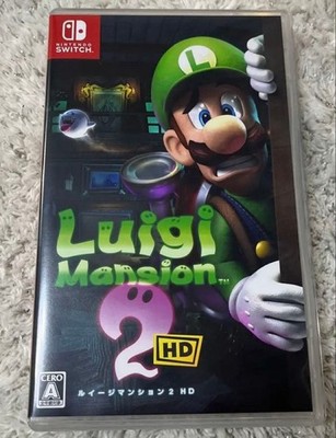 Nintendo Switch Luigi's Mansion 2 HD Remastered Game Adventure Action