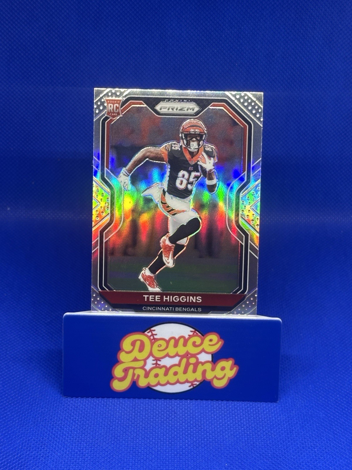 2020 Panini Prizm - Rookie Tee Higgins #308 Silver Prizm (RC)