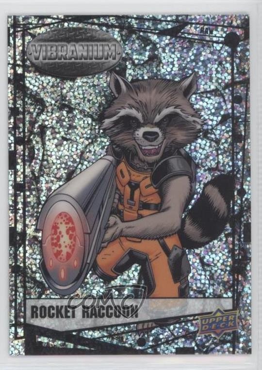 2015 Upper Deck Marvel Vibranium Raw Vibranium Rocket Raccoon #9 03cr