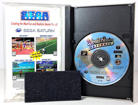 World Series Baseball (Sega Saturn, 1995) CIB Tested