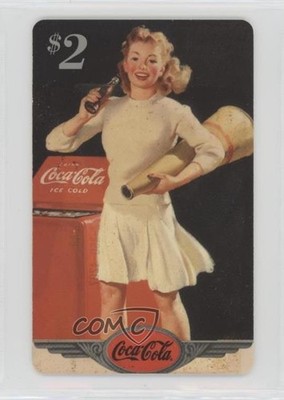 1995-96 Score Board/Sprint Coca Cola Phone Cards $2 $2 #25 0kb5