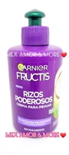Garnier Fructis Crema Para Peinar Rizos Poderoso 300 ML New🔥72 Hrs Definition 
