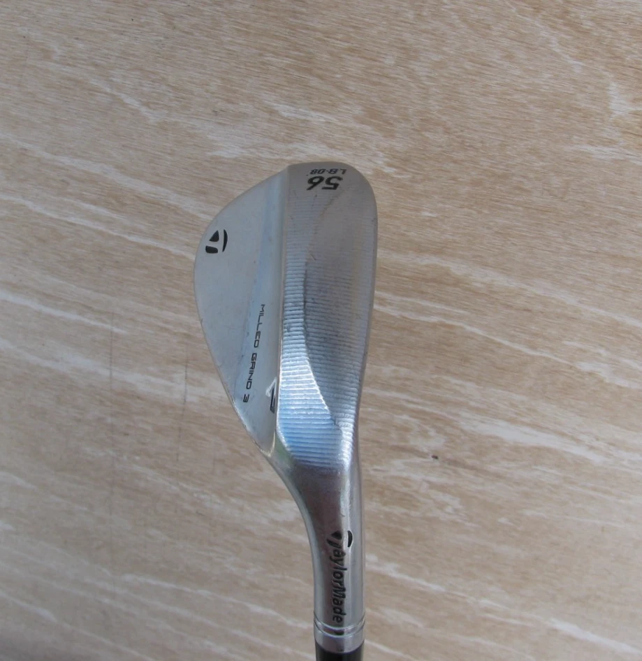 TAYLORMADE FRESADO MOLER 3 CUÑA DE ARENA 56 LOFT EJE DE GRAFITO MG3 LB 8 REBOTES Foto 4 de 4