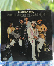 The Isley Brothers 3+3 ft. That Lady Quadraphonic Vinyl LP T-Neck ZQ 32453 VG+