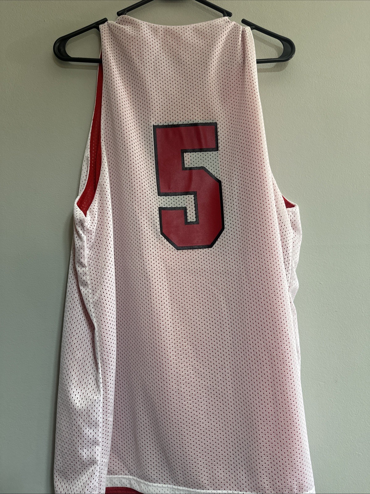 Under Armour Utah Basketball Triple Double Reversible Jersey Men's L UKJ190M Red thumbnail 9
