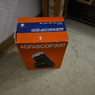 Agfa Diabetrachter Agfascop 200 in OVP alt Dias Retro