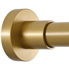 BRIOFOX Shower Curtain Rod Adjustable 18-64 Inch, Stainless Steel Spring Tens...