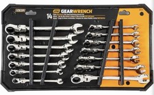 Gearwrench 14pc Saemetric Flex Head Ratcheting Wrench Set