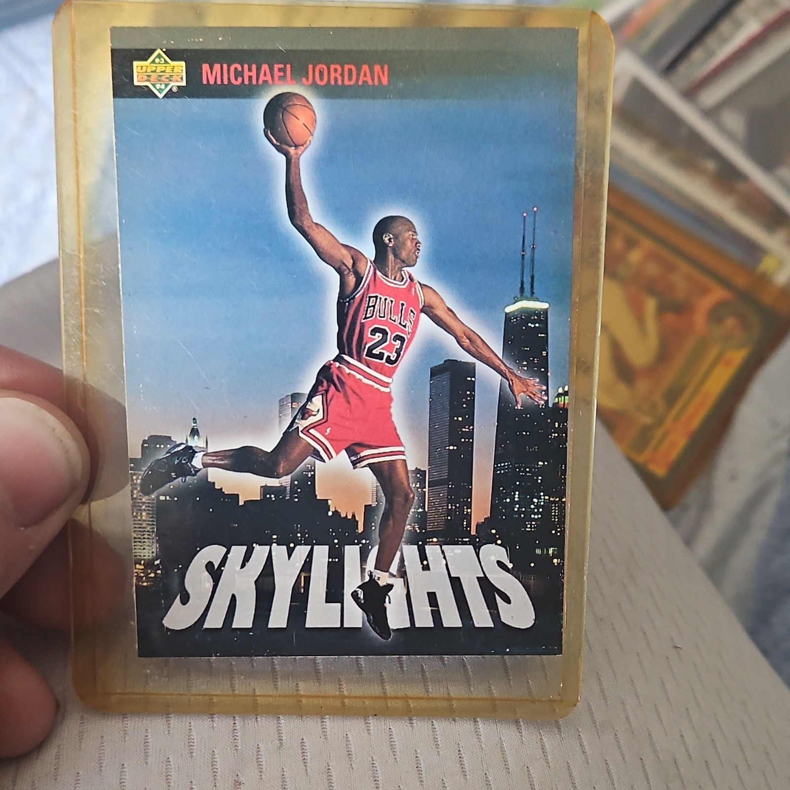 Upper Deck 1993-94 Skylights Michael Jordan #466 Chicago Bulls NBA Card