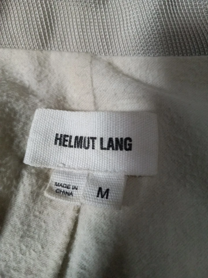 Abrigo Chaqueta Helmut Crema Mujer Lana Algodón Y Poliamida Talla M Foto 3 de 4