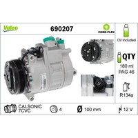 1X Kompressor, Klimaanlage Valeo 690207 Passend FüR BMW