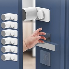 Kytasryl Door Pinch Guard, Baby Proofing Stoppers 2.5 1.2 1.5, White