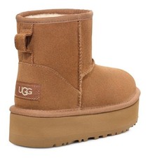 UGG CLASSIC ULTRA MINI PLATFORM stivali con plateau, 38 EU (6 US)