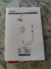 SUMERAIN S3223BGI 1.8 GPM Brushed Gold Shower System Trim Kit w/ Valve NEW