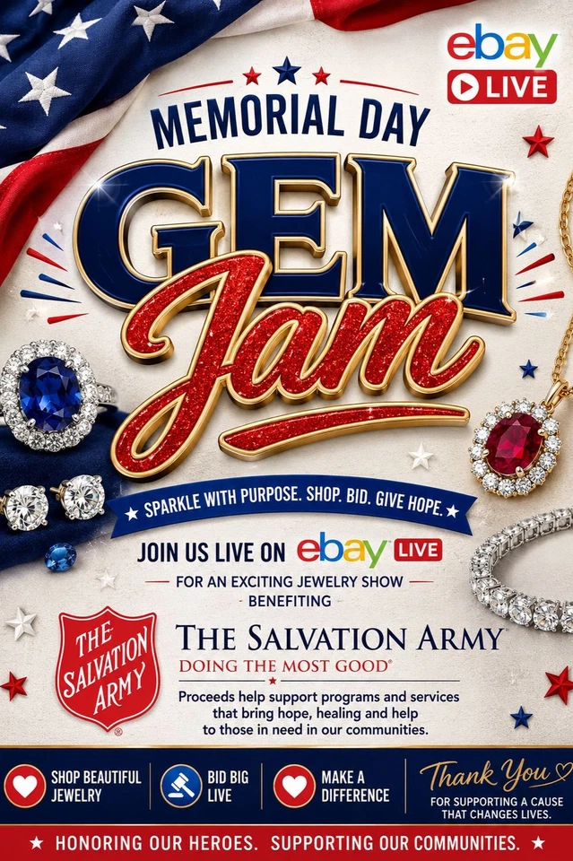 Memorial Day Gem Jam At the Salvation Army