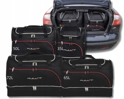 Kofferraumtaschen Set KJUST kompatibel mit SAAB 9-3 CABRIO 2002-2011