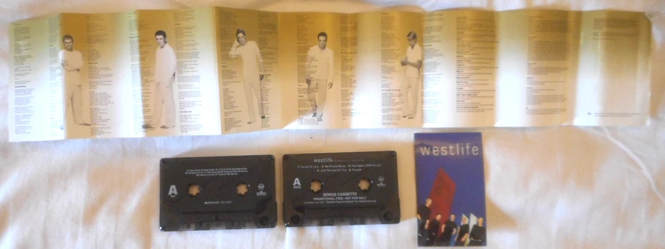 WESTLIFE Platinum Deluxe Double Cassette BOX SET *INDONESIA ONLY Official Ltd Ed - Image 3 of 4